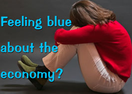 Feeling blue about the economy?