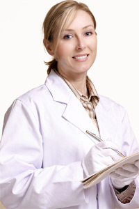 Female doctor